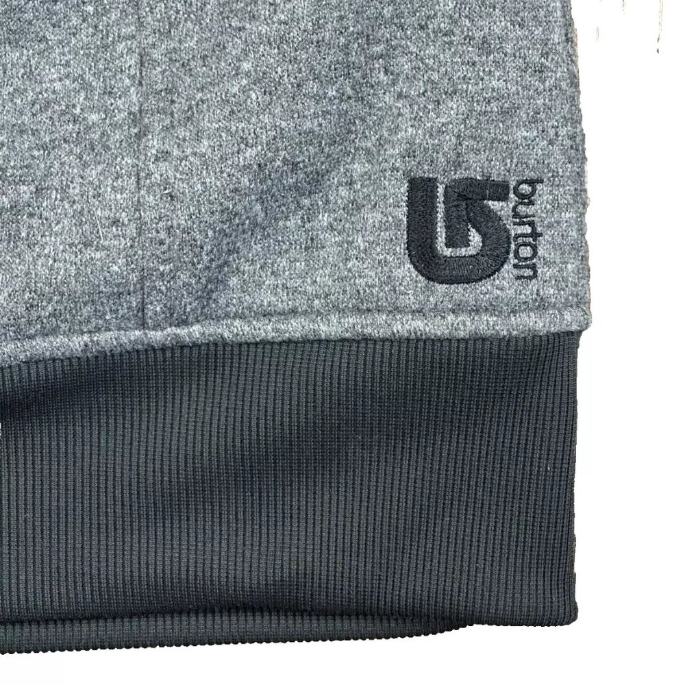 Burton Gray & Black Dry Ride Starr Hooded Zip Snowboard Vest - Small - NWOT - Picture 8 of 11